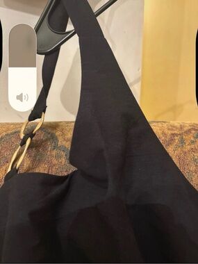 Black Lined one-shoulder Cute Sleeveless Dress with Subtle Strap Accent, lined